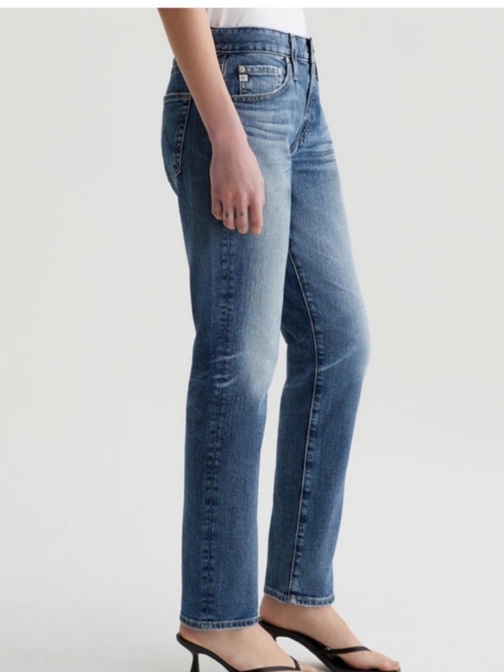 AG Adriano Goldschmied Ex-Boyfriend Slouchy Slim Jeans Size 27 - Picture 5 of 15
